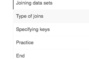 Joins tutorial
